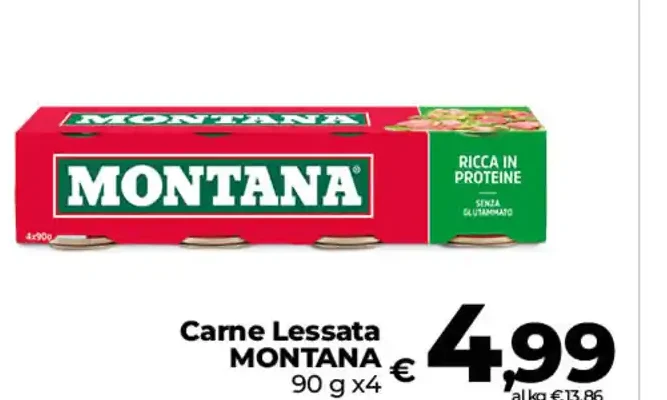Carne lessata Montana