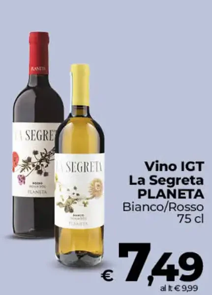 Vino IGT La Segreta