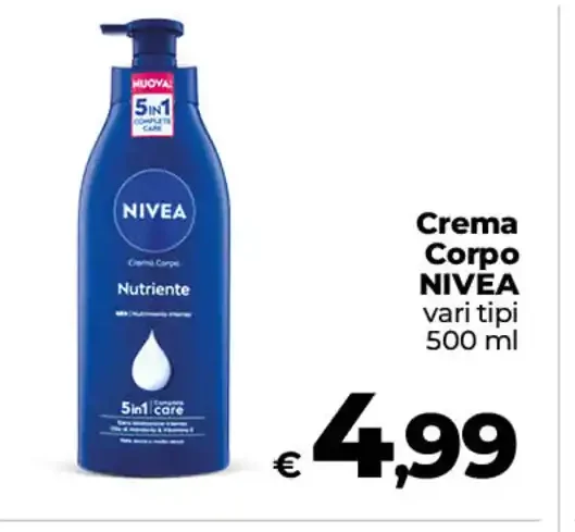 Crema corpo Nivea
