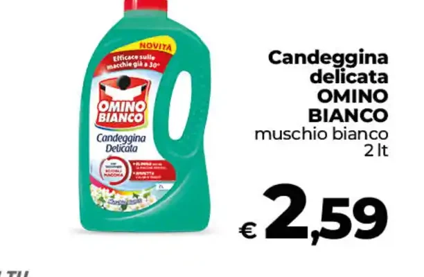 Candeggina delicata Omino Bianco