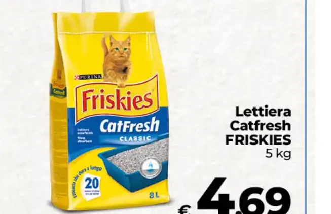 Lettiera CatFresh Friskies