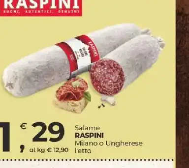 Salame Milano Ungherese Raspini