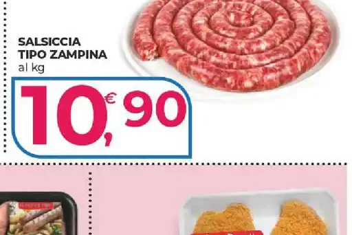 Salsiccia tipo zampina
