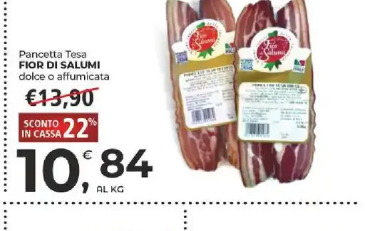 Pancetta tesa
