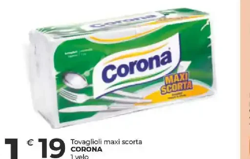Tovaglioli maxi scorta