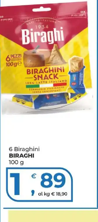 Biraghini snack