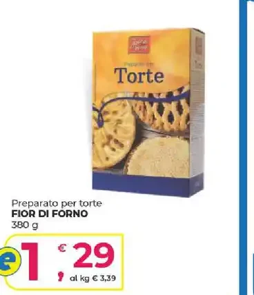 Preparato per torte
