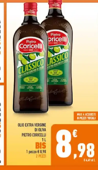 Olio extra vergine di oliva Pietro Coricelli, 1 L