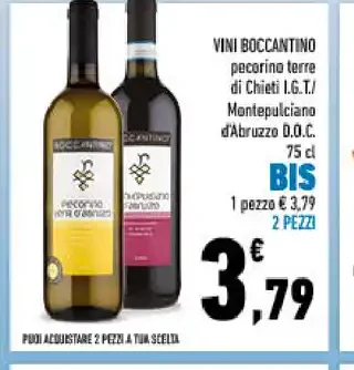 Vini Boccantino, 75 cl
