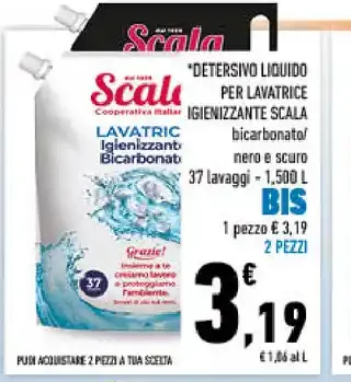 Detersivo lavatrice Scala