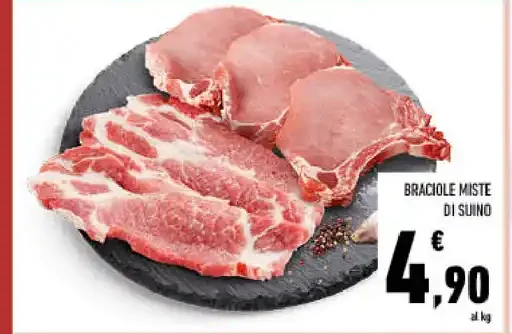 Braciole miste di suino