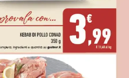 Kebab di pollo