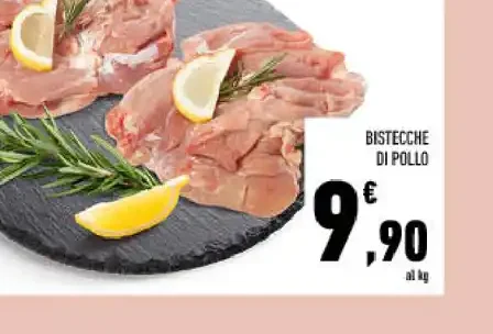 Bistecche di pollo