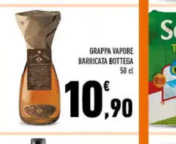 Grappa vapore barricata Bottega