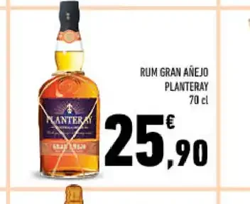 Rum Gran Anejo Plantation