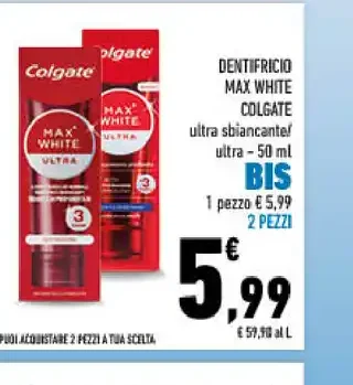Dentifricio Max White Colgate