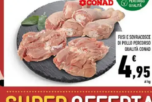 Fusi e sovracosce di pollo