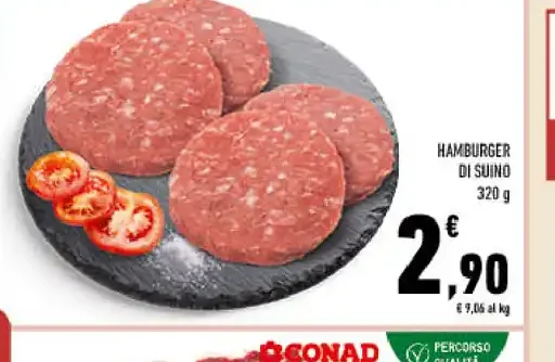 Hamburger di suino