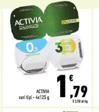 Activia yogurt