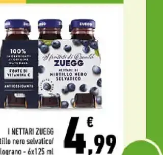 Nettari Zuegg mirtillo melograno