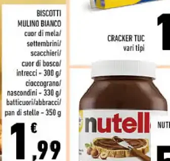 Biscotti Mulino Bianco