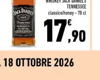 Whiskey Jack Daniel's Tennessee