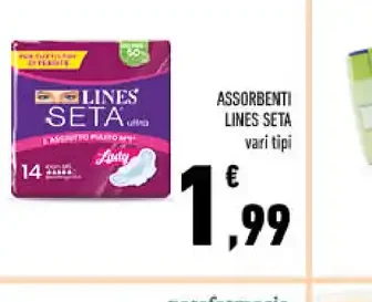 Assorbenti Lines Seta