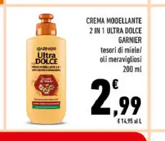 Crema modellante Garnier Ultra Dolce