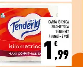 Carta igienica Tenderly