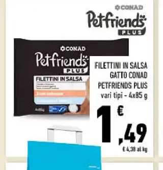 Filettini in salsa per gatti