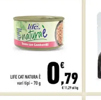 Alimento umido per gatti Life Cat Natura