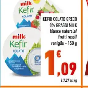 Kefir colato greco Milk
