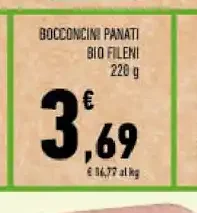 Bocconcini panati bio Fileni