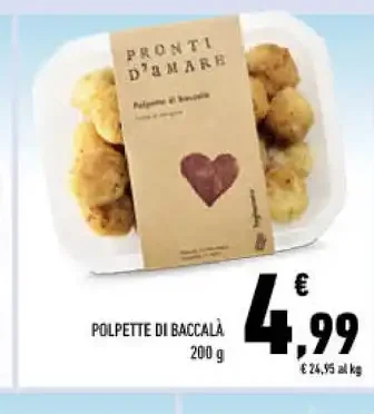 Polpette di baccalà
