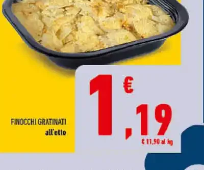 Finocchi gratinati