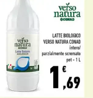 Latte biologico Verso Natura
