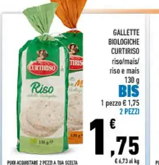 Gallette biologiche Curtiriso