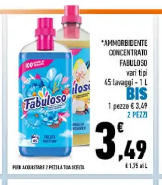 Fabuloso ammorbidente concentrato