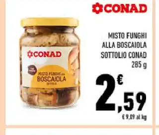 Misto funghi alla boscaiola