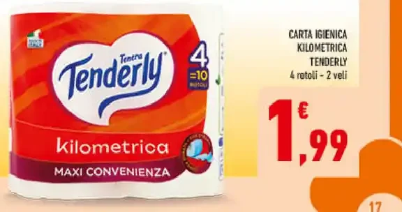Carta igienica Tenderly Kilometrica