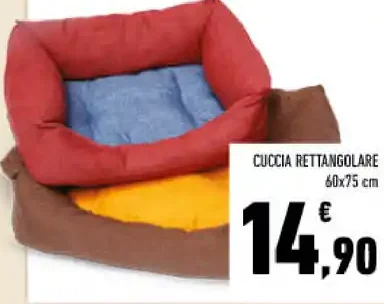 Cuccia rettangolare
