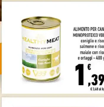 Alimento per cani Monoproteico VBB