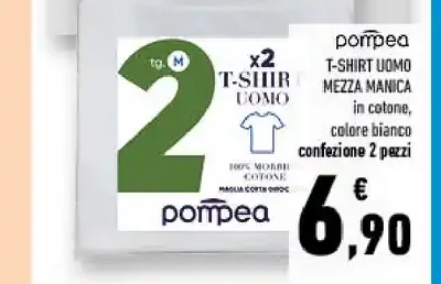 T-shirt uomo mezza manica