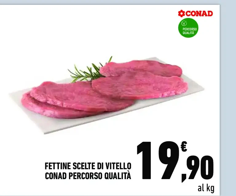Fettine scelte di vitello
