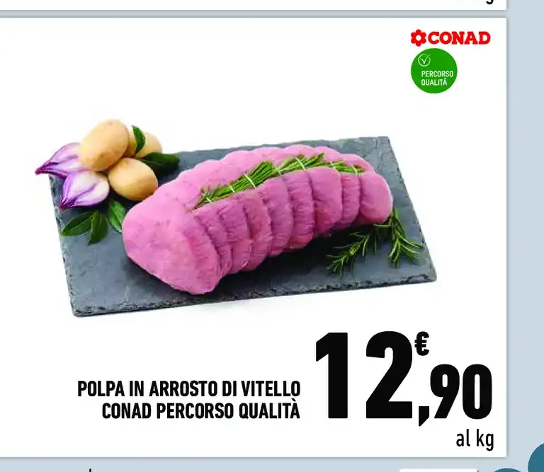 Polpa in arrosto di vitello