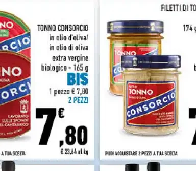 Tonno Consorcio in olio d'oliva