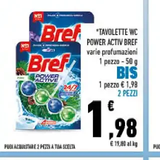 Tavolette WC Bref Power Activ