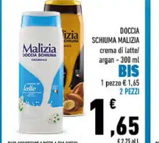 Doccia schiuma Malizia
