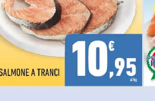 Salmone a tranci