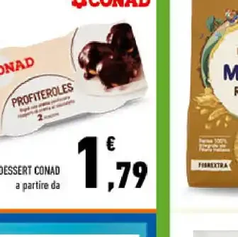 Profiteroles Conad